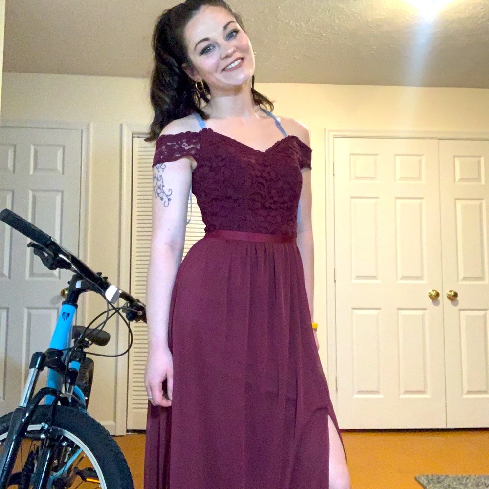 David’s Bridal Bridesmaid Dress